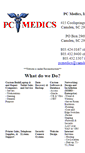 Mobile Screenshot of pcmedics.com